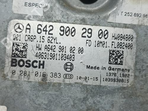 Engine control unit (ECU) MERCEDES-BENZ C-CLASS (W204) | BP38898097M57 - Image 3