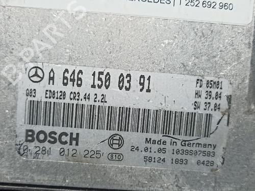 Engine control unit (ECU) MERCEDES-BENZ E-CLASS (W211) | BP38898130M57 - Image 3