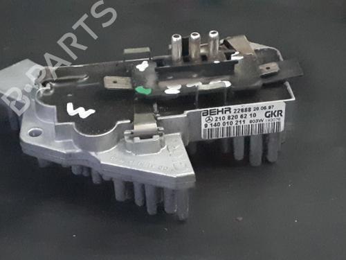 Used Heater resistor Heater resistor MERCEDES-BENZ E-CLASS (W210) [1995-2003] 38899039 38899039