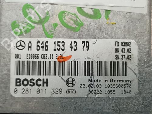 Engine control unit (ECU) MERCEDES-BENZ E-CLASS (W211) E 200 CDI (211.004) | BP38899213M57 - Image 3