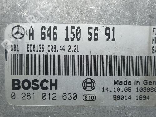 Engine control unit (ECU) MERCEDES-BENZ C-CLASS T-Model (S203) C 200 CDI (203.207) | BP38905896M57 - Image 3