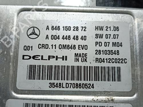 Engine control unit (ECU) MERCEDES-BENZ E-CLASS (W211) E 200 CDI (211.007) | BP38906754M57 - Image 2