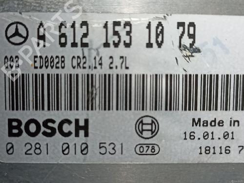Engine control unit (ECU) MERCEDES-BENZ C-CLASS (W203) C 270 CDI (203.016) | BP38908476M57 - Image 2