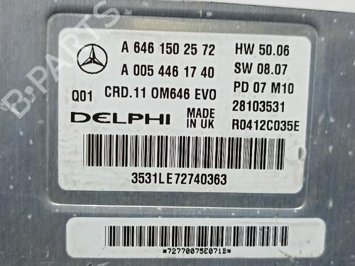 Engine control unit (ECU) MERCEDES-BENZ C-CLASS (W204) C 200 CDI (204.007, 204.006) | BP38908838M57 - Image 3