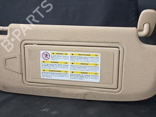 Used Right sun visor Right sun visor 38909093 38909093