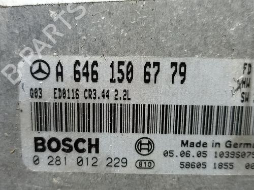 Engine control unit (ECU) MERCEDES-BENZ C-CLASS (W203) C 220 CDI (203.008) | BP38910146M57 - Image 2
