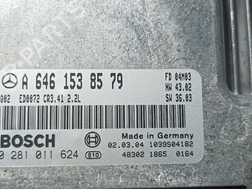 Engine control unit (ECU) MERCEDES-BENZ E-CLASS (W211) E 200 CDI (211.004) | BP38887704M57 - Image 3