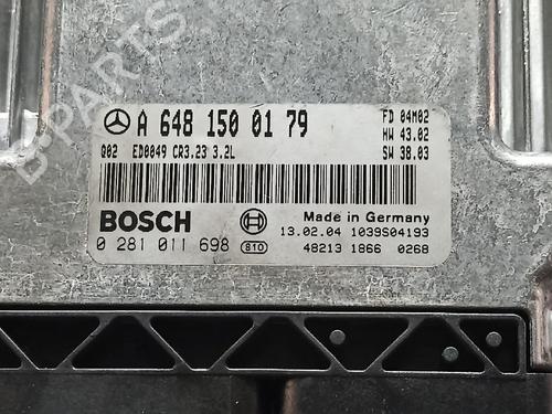 Engine control unit (ECU) MERCEDES-BENZ E-CLASS (W211) E 320 CDI (211.026) | BP38888721M57 - Image 3