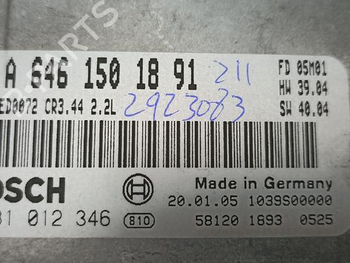 Engine control unit (ECU) MERCEDES-BENZ E-CLASS (W211) E 200 CDI (211.004) | BP38888962M57 - Image 4