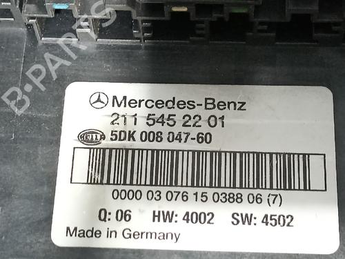 Fuse box MERCEDES-BENZ E-CLASS T-Model (S211) E 220 CDI (211.206) | BP38888971E1 - Image 4
