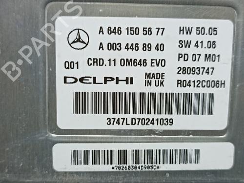 Engine control unit (ECU) MERCEDES-BENZ E-CLASS (W211) E 200 CDI (211.007) | BP38897526M57 - Image 3