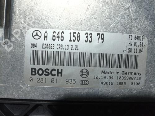 Engine control unit (ECU) MERCEDES-BENZ C-CLASS T-Model (S203) C 220 CDI (203.208) | BP38880904M57 - Image 3