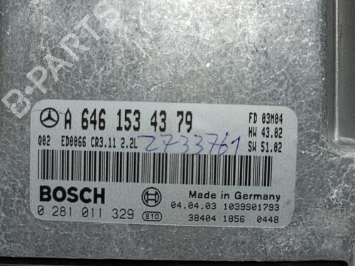 Engine control unit (ECU) MERCEDES-BENZ E-CLASS (W211) E 200 CDI (211.004) | BP38884435M57 - Image 3