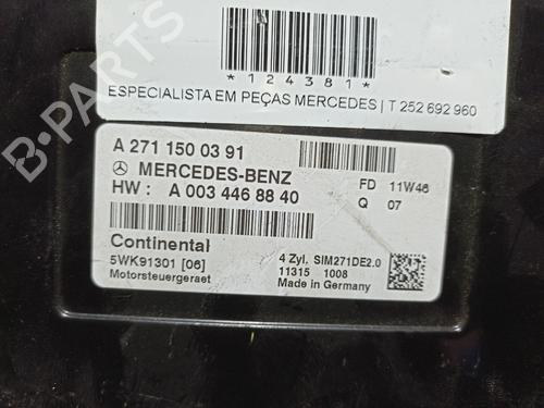 Engine control unit (ECU) MERCEDES-BENZ C-CLASS Coupe (C204) C 180 (204.349) | BP38881514M57 - Image 3