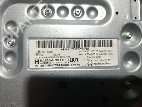 Electronic module MERCEDES-BENZ E-CLASS (W212) E 63 AMG (212.077) | BP38889823M83 - Image 3