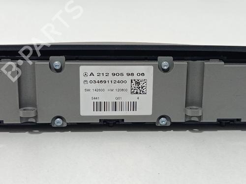Warning switch MERCEDES-BENZ E-CLASS (W212) E 200 CDI / BlueTEC (212.005, 212.006) | BP38891458I22 - Image 3