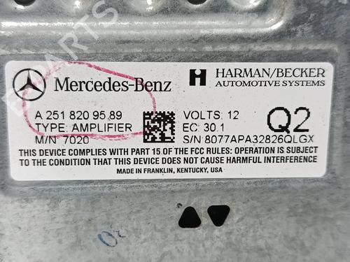 Electronic module MERCEDES-BENZ M-CLASS (W164) ML 63 AMG 4-matic (164.177) | BP38891499M83 - Image 6