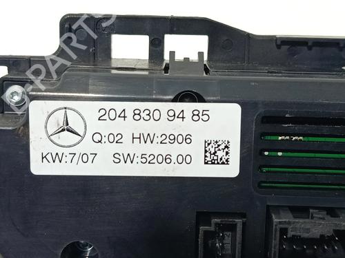 Climate control MERCEDES-BENZ C-CLASS (W204) C 220 CDI (204.008) | BP38892435I5 - Image 4