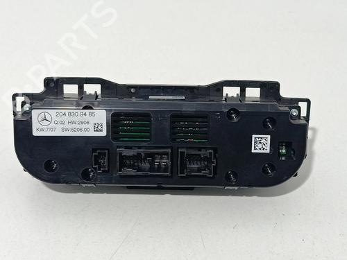 Climate control MERCEDES-BENZ C-CLASS (W204) C 220 CDI (204.008) | BP38892435I5 - Image 2