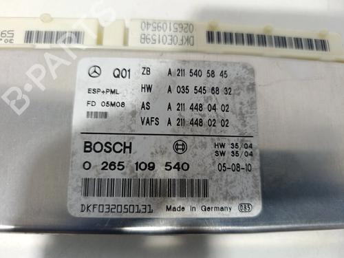 Electronic module MERCEDES-BENZ E-CLASS (W211) E 320 CDI (211.022) | BP38892523M83 - Image 4