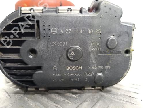 Used Throttle body Throttle body MERCEDES-BENZ C-CLASS Coupe (CL203) C 180 Kompressor (203.746) (143 hp) 38892572 38892572