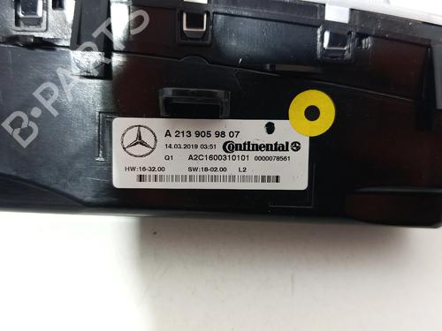 Climate control MERCEDES-BENZ E-CLASS (W213) E 200 d (213.012) | BP38893529I5 - Image 3