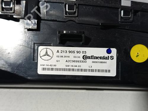 Climate control MERCEDES-BENZ E-CLASS (W213) E 200 d (213.013) | BP38893835I5 - Image 2