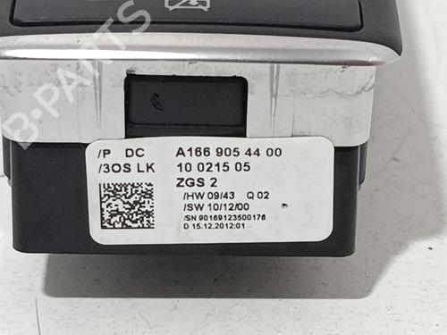 Left front window switch MERCEDES-BENZ A-CLASS (W176) A 180 CDI (176.000) | BP38894754I27  - Image 6