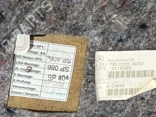 Rear left panel MERCEDES-BENZ E-CLASS (W211) E 220 CDI (211.006) | BP38895780C60 - Image 8