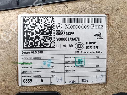 Front left panel MERCEDES-BENZ CLA Coupe (C117) CLA 200 CDI / d (117.308) | BP38895871C58 - Image 10