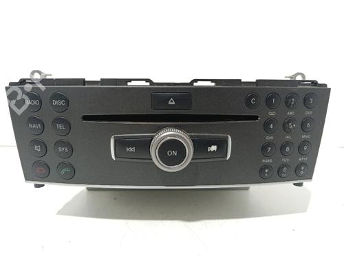 Used Radio Radio MERCEDES-BENZ C-CLASS (W204) C 200 CDI (204.001) (136 hp) 39566862 39566862