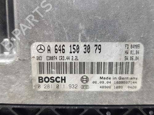 Engine control unit (ECU) MERCEDES-BENZ C-CLASS (W203) C 220 CDI (203.008) | BP39964306M57  - Image 5