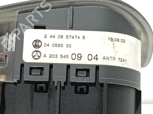 Headlight switch MERCEDES-BENZ C-CLASS (W203) C 220 CDI (203.006) | BP40043197I24 - Image 8