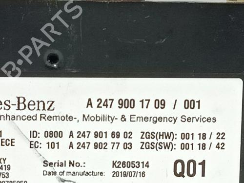 Electronic module MERCEDES-BENZ VITO Mixto (Double Cabin) (W447) 116 CDI (447.701, 447.703, 447.705) | BP40020205M83 - Image 3