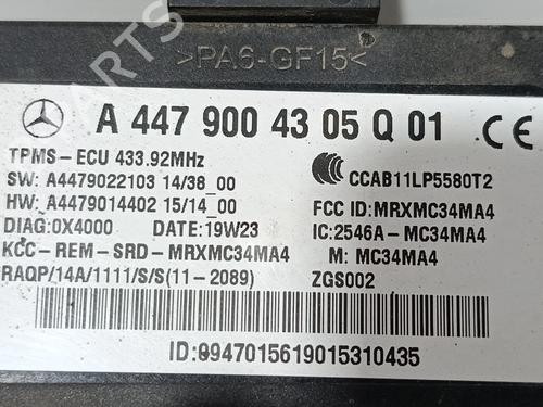 Electronic module MERCEDES-BENZ VITO Mixto (Double Cabin) (W447) 116 CDI (447.701, 447.703, 447.705) | BP40012252M83 - Image 4