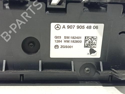 Climate control MERCEDES-BENZ SPRINTER 5-t Platform/Chassis (B907) 519 CDI (907.153, 907.155, 907.253, 907.255) | BP40357376I5 - Image 9