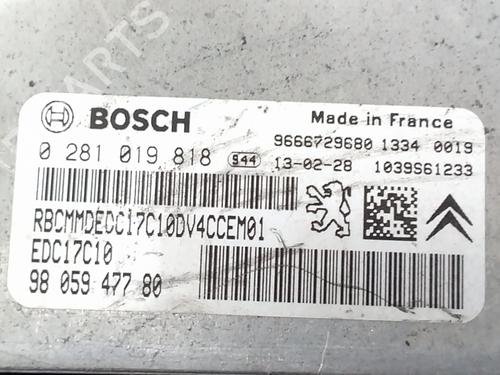 Electronic module CITROËN C3 II (SC_) 1.4 HDi 70 (SC8HZC, SC8HR0, SC8HP4) | BP40161619M83 - Image 2