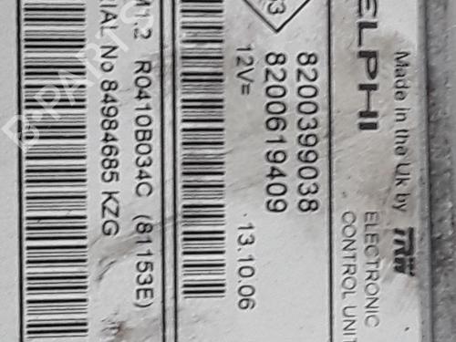 Electronic module RENAULT CLIO III (BR0/1, CR0/1) 1.5 dCi (BR17, CR17) | BP25179552M83 