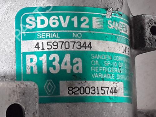 AC compressor RENAULT CLIO II (BB_, CB_) 1.5 dCi (B/CB08) | BP25161200M34