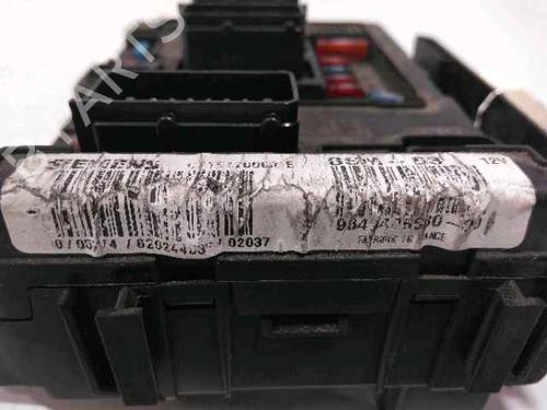 Fuse box PEUGEOT 206 Hatchback (2A/C) 2.0 HDI 90 | BP25179160E1 