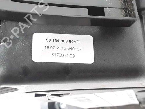 Gear lever PEUGEOT 3008 I MPV (0U_) 1.6 BlueHDi 120 | BP25183539M90 