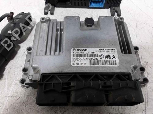 Engine control unit (ECU) PEUGEOT 208 I (CA_, CC_) 1.6 HDi | BP25195270M57 