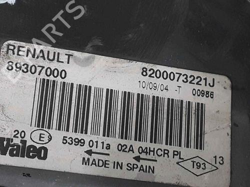 Right headlight RENAULT MEGANE II (BM0/1_, CM0/1_)  | BP25182790C29 