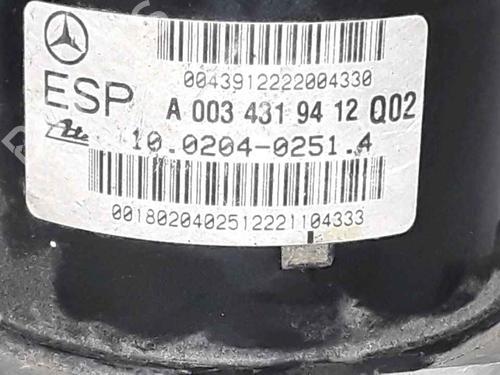 ABS pump MERCEDES-BENZ C-CLASS Coupe (CL203) C 230 Kompressor (203.747) | BP25166606M43 