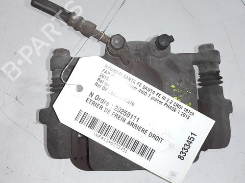 Used Right rear brake caliper HYUNDAI SANTA FÉ III (DM, DMA) 2.2 CRDi 4WD (197 hp) 26723844