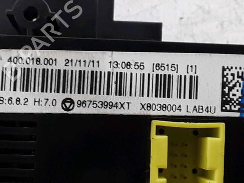 AC Styreenhet / Manøvreringsenhet CITROËN C3 II (SC_) 1.6 VTi 120 | BP25169910I5 