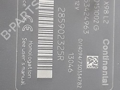 Elektronisk modul RENAULT CLIO IV (BH_) 1.5 dCi 90 | BP29055242M83 