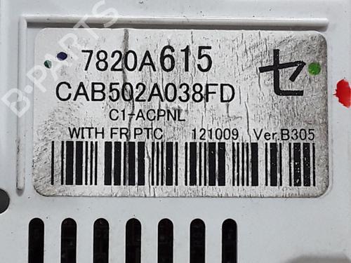 Climate control CITROËN C4 AIRCROSS 1.6 HDi 115 | BP33458733I5 - Image 2