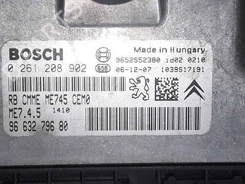 Engine control unit (ECU) CITROËN C3 I (FC_, FN_) 1.6 16V | BP25194777M57 