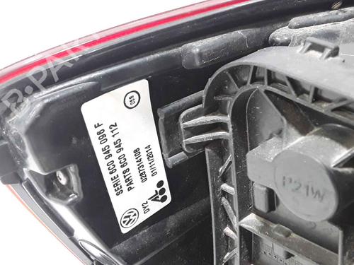 Right taillight VW POLO V (6R1, 6C1) 1.0 | BP25192925C35 